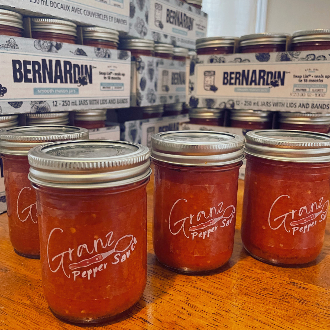 Granz Pepper Sauce — 250mL jars